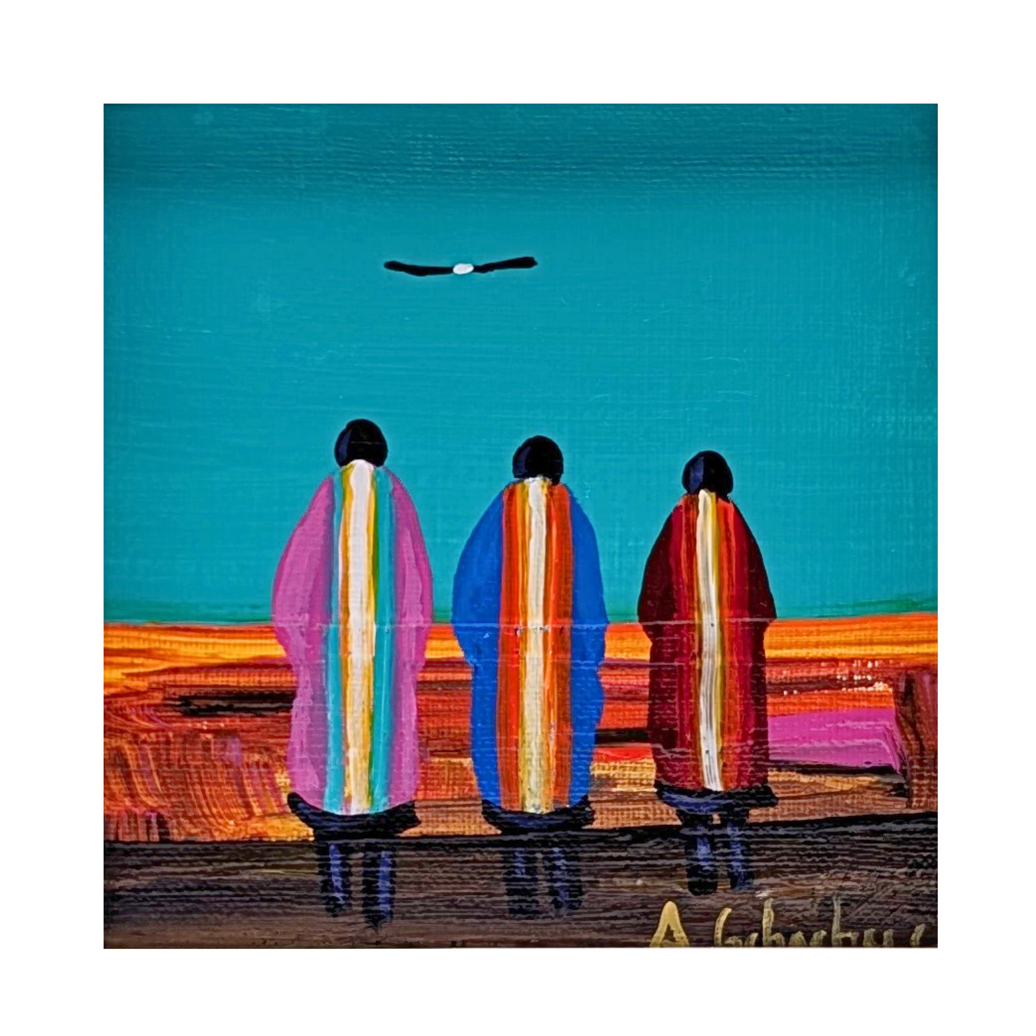 Paintings, Weavings, & Sculptural Works