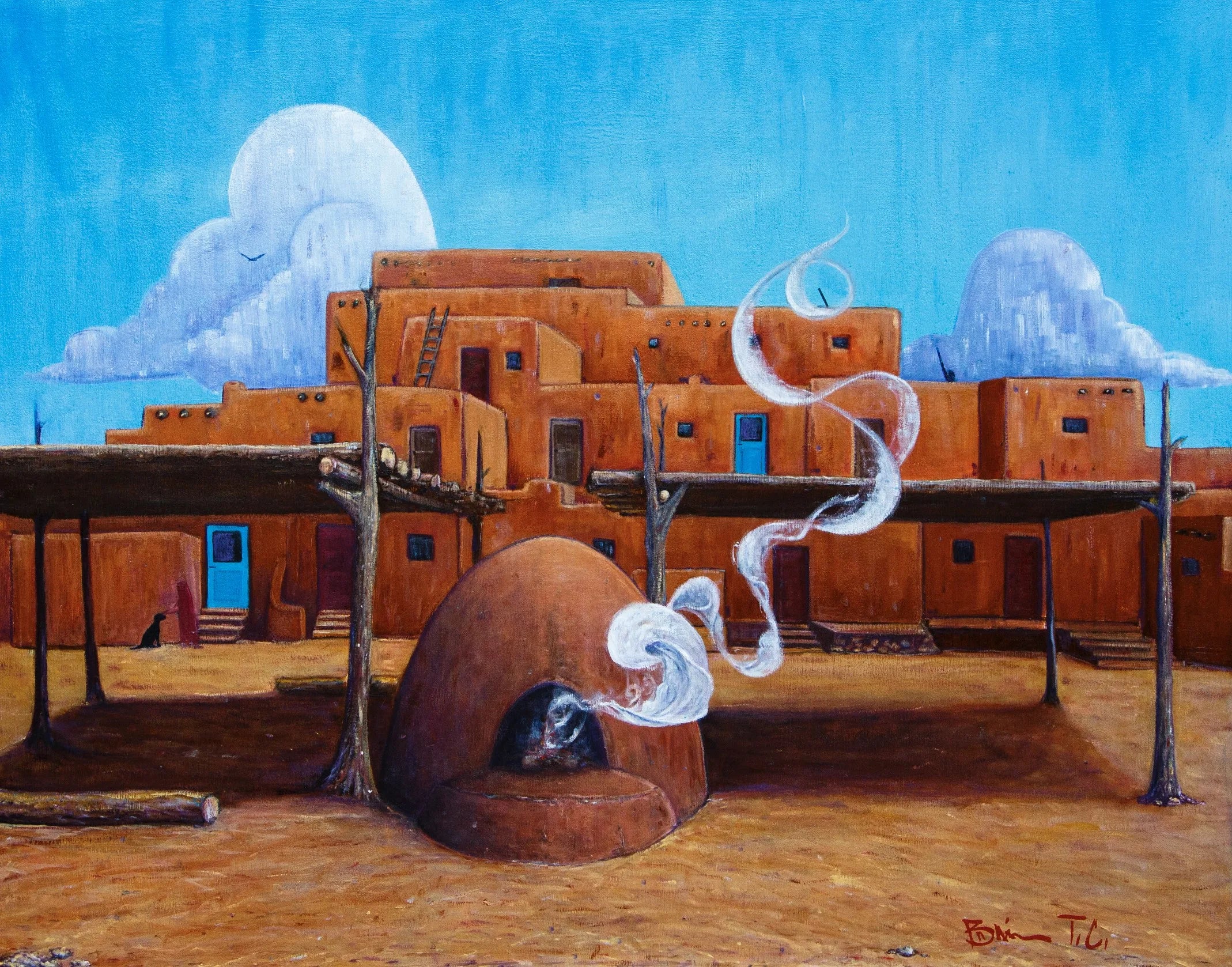 Taos Pueblo Horno image 0