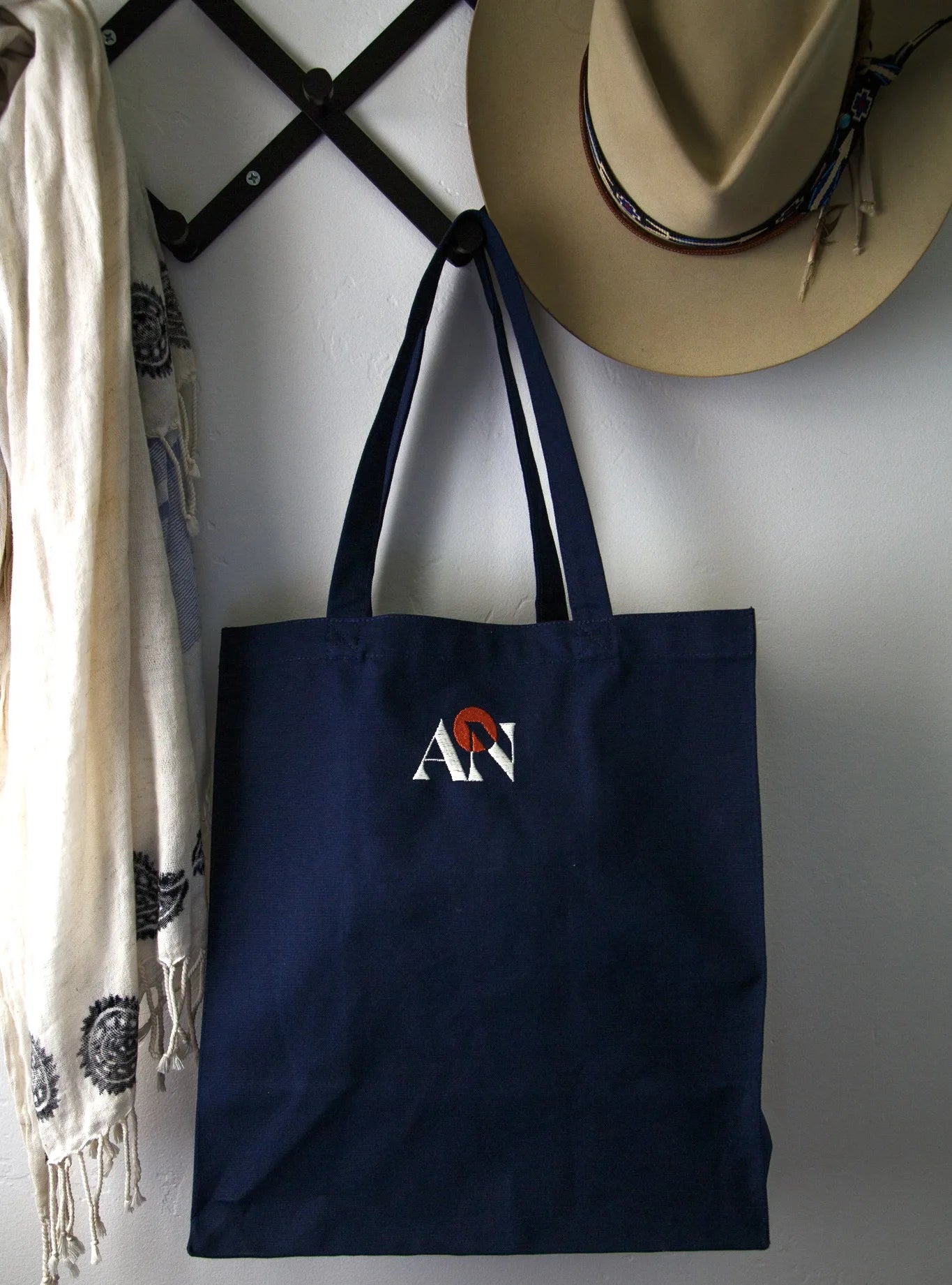 Embroidered Tote Bag image 0