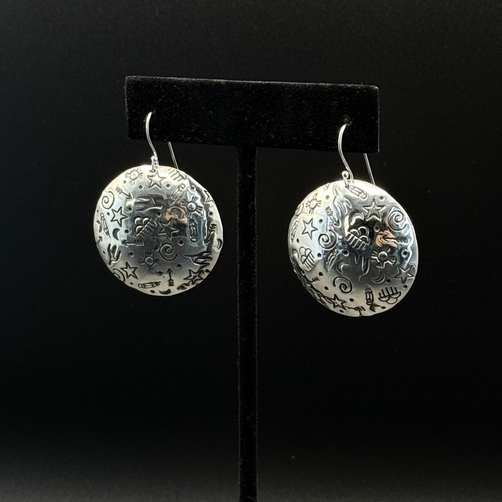 "Daydream" Stamped Earrings