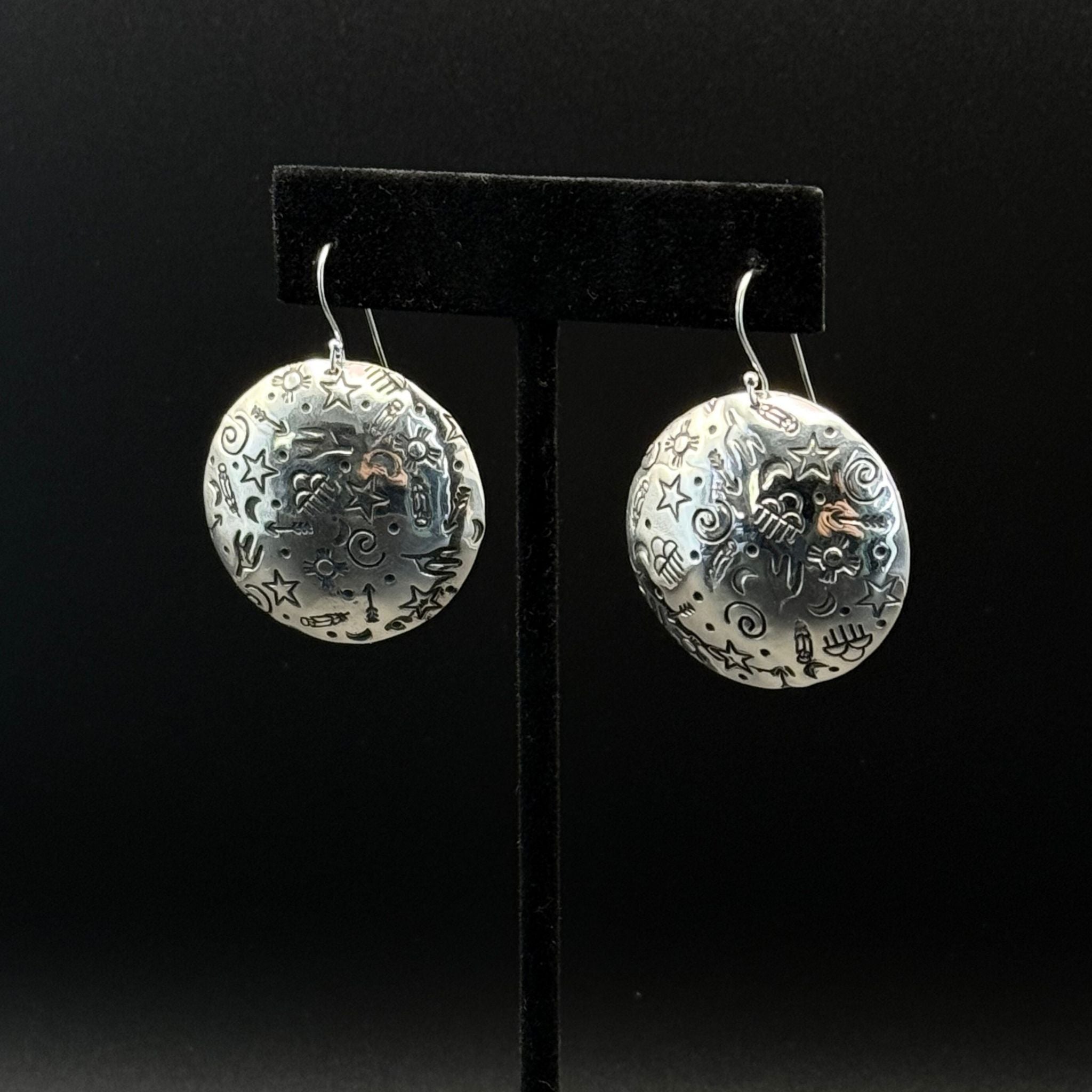"Daydream" Stamped Earrings