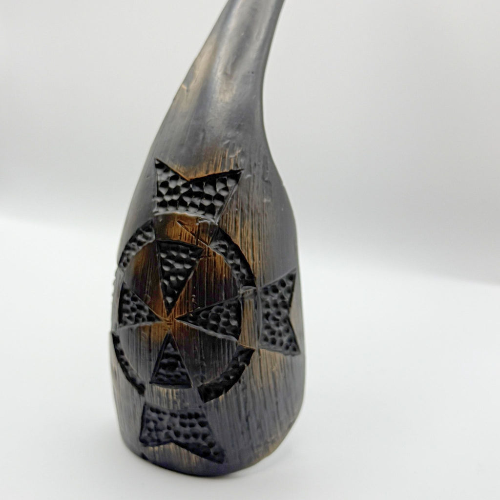 Four Directions Bronze Buffalo Horn by Michael "Calico" Patton