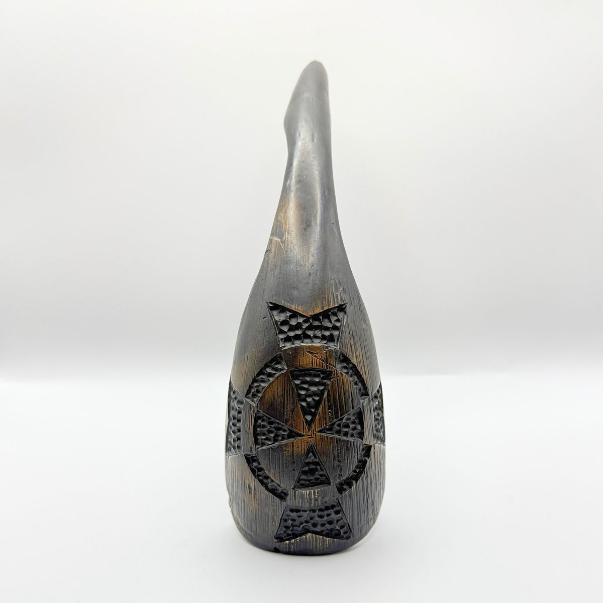 Four Directions Bronze Buffalo Horn by Michael "Calico" Patton
