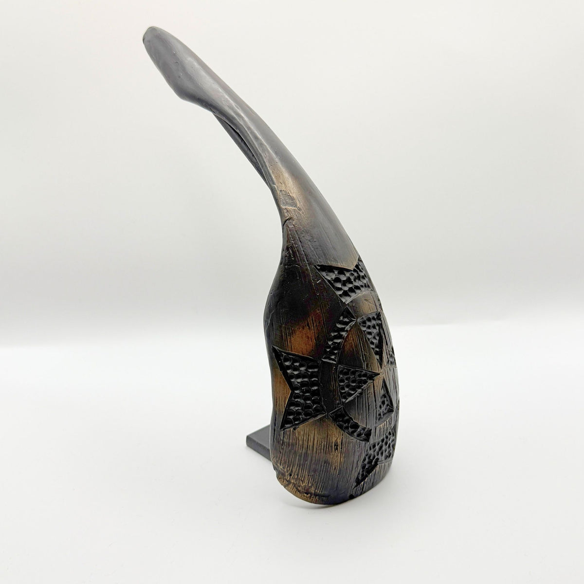 Four Directions Bronze Buffalo Horn by Michael "Calico" Patton