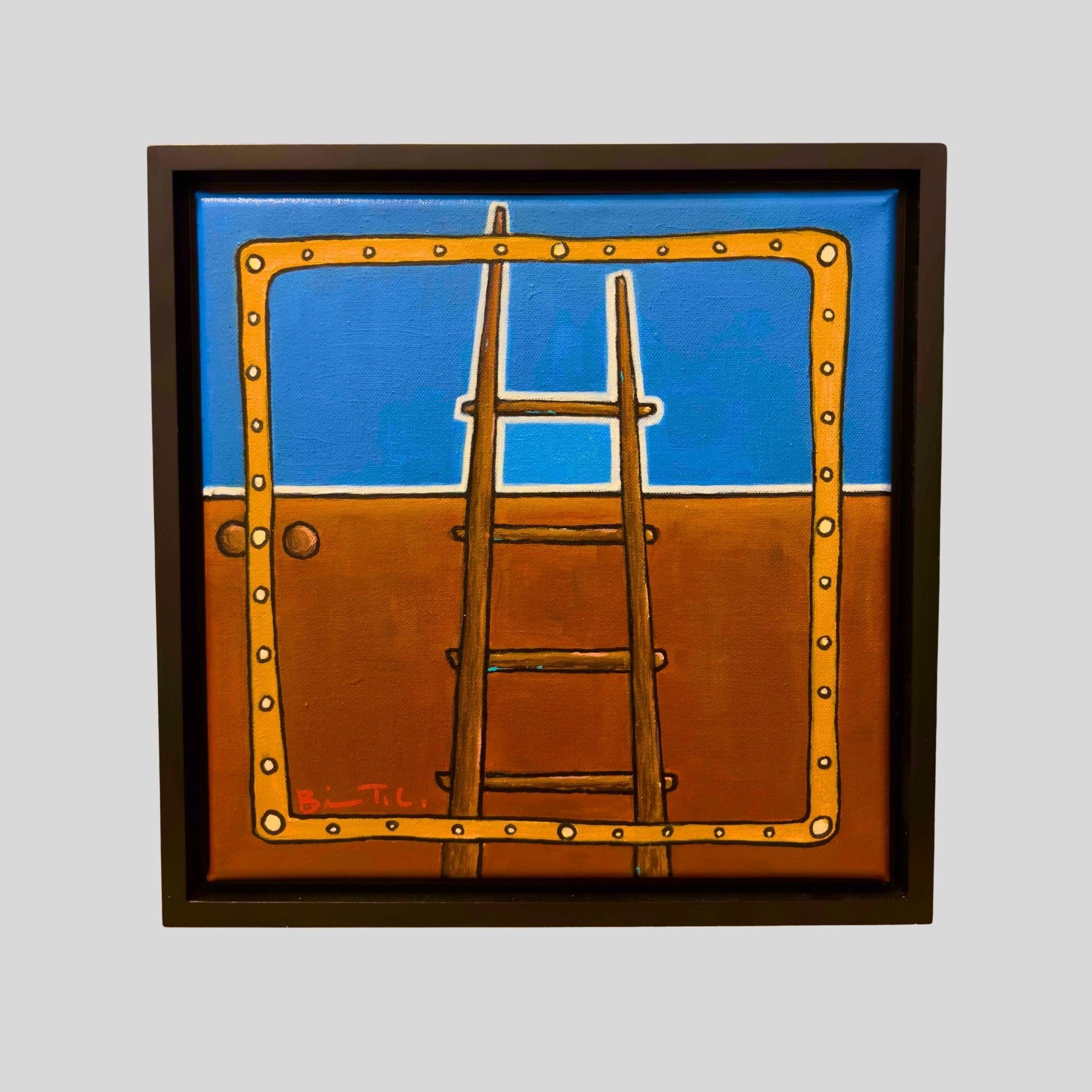 "Pueblo Ladder to the Sky (Day)" by Brian Taaffe-Cordova