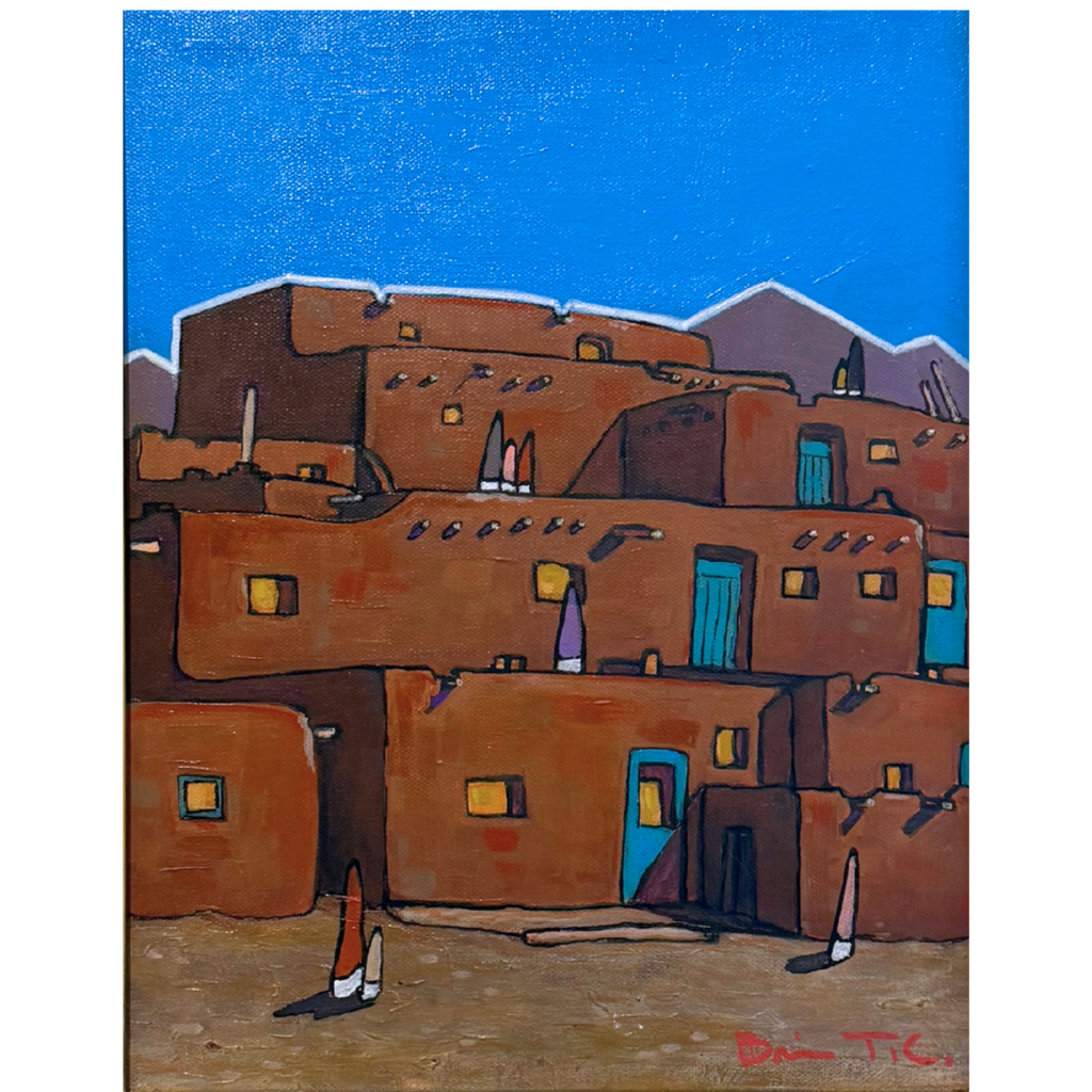 "Long Taos Pueblo Days" by Brian Taaffe-Cordova