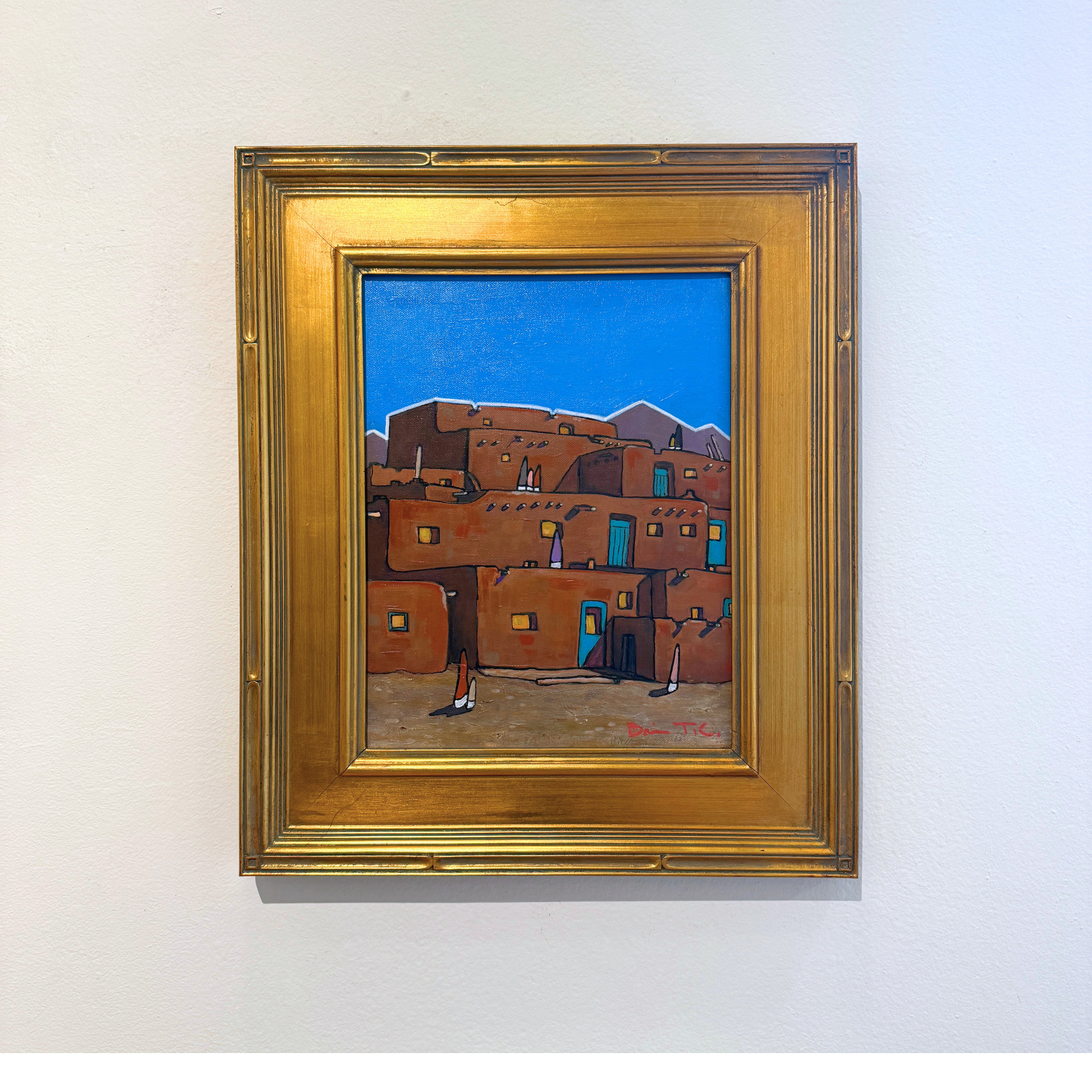 "Long Taos Pueblo Days" by Brian Taaffe-Cordova