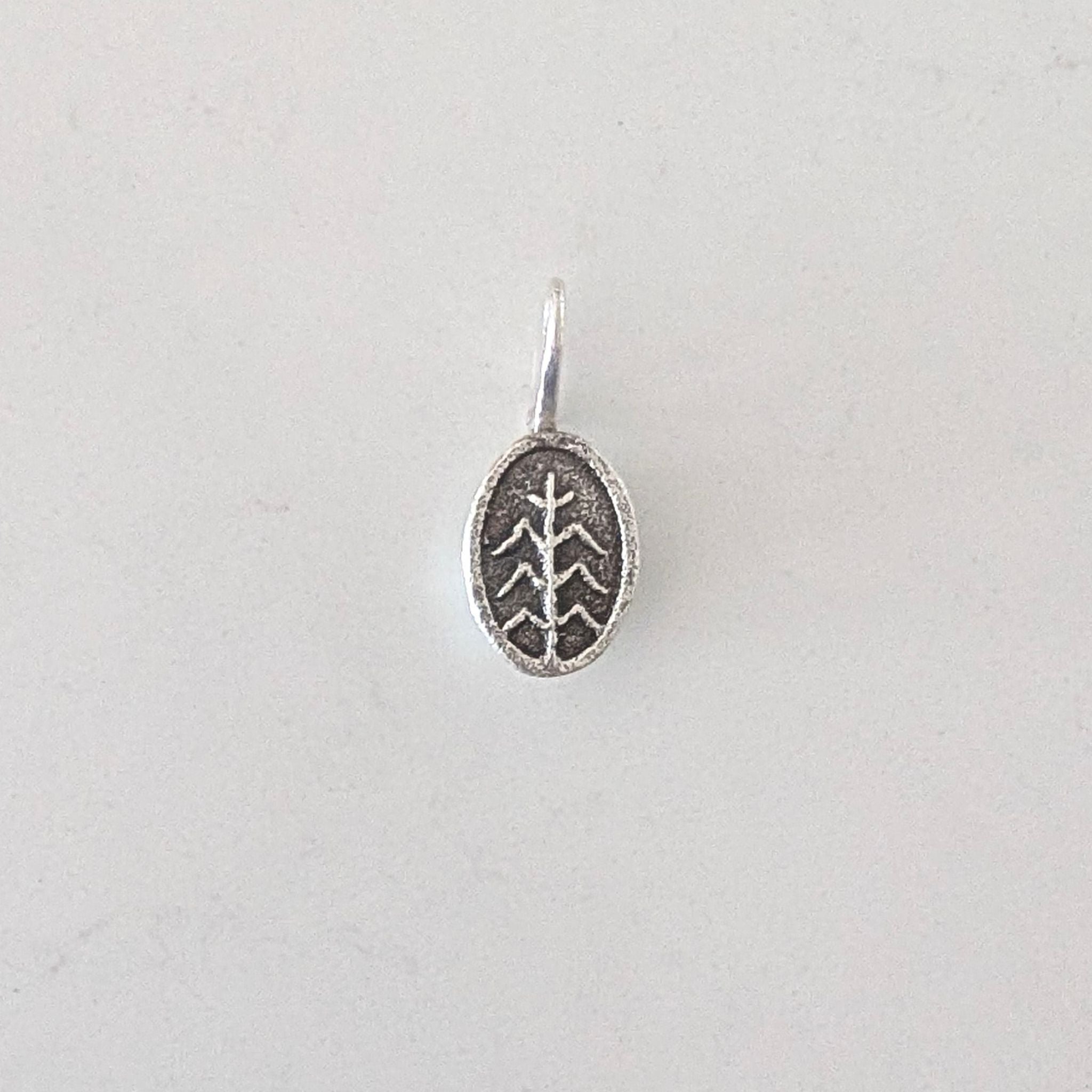 "Nourishment" Charm Pendant with Turquoise