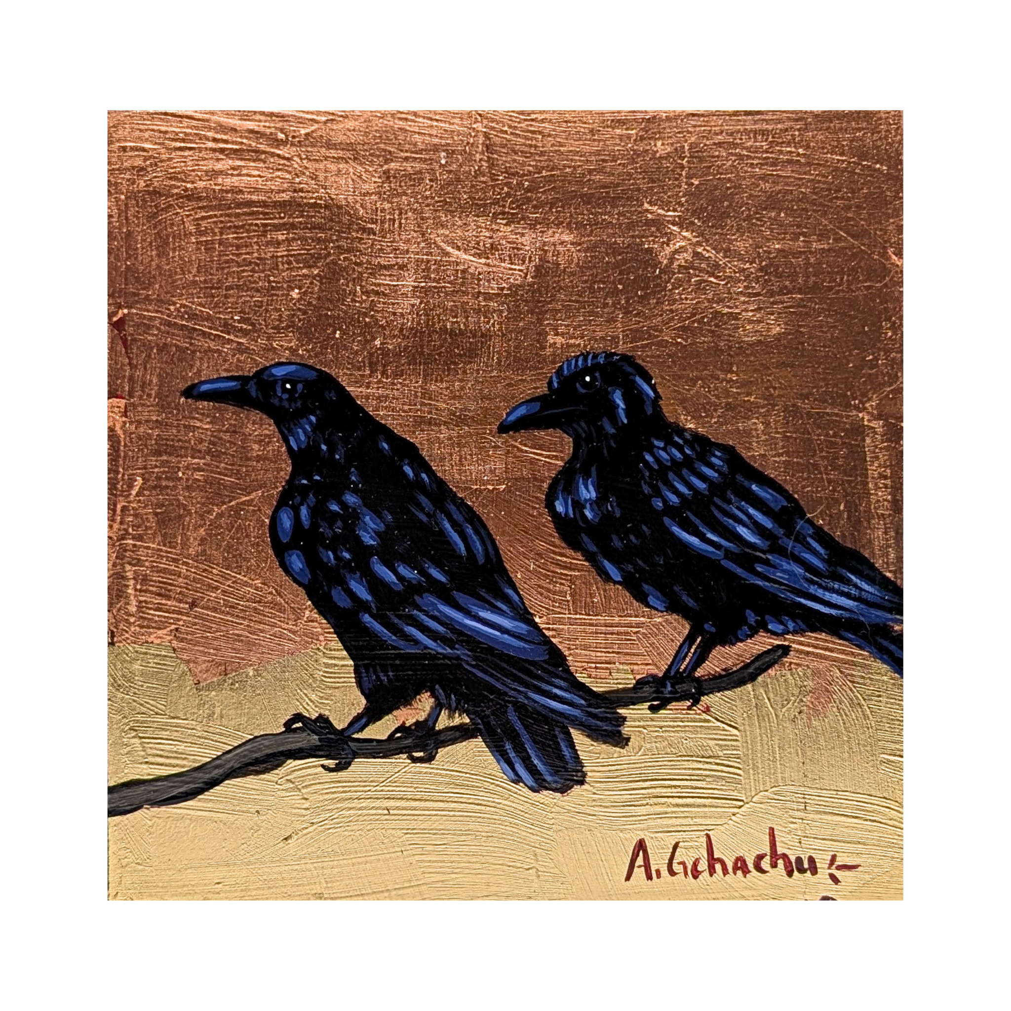 "Raven Pair" by Anthony Gchachu