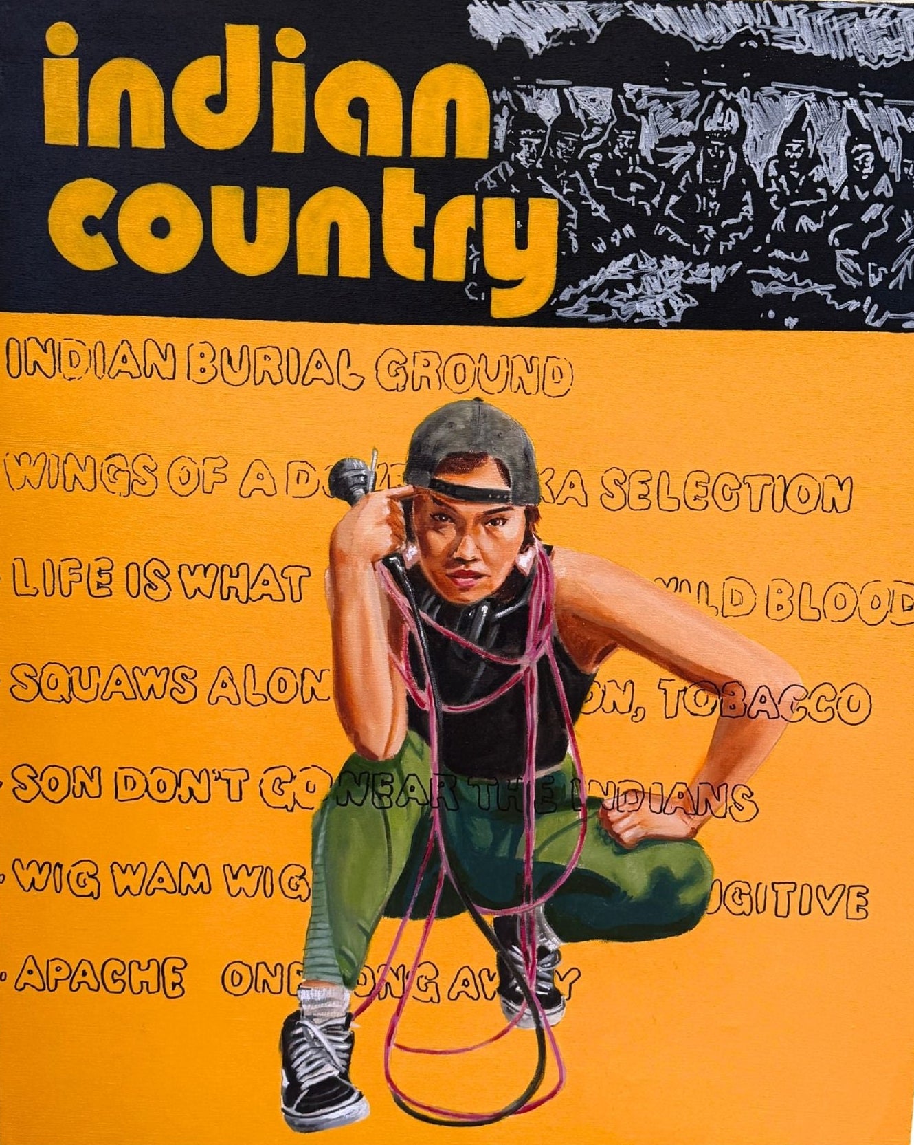 "Reclaiming Indian Country" by D.C. ALLEN (Baaa T’- chiilash, Del Curfman)