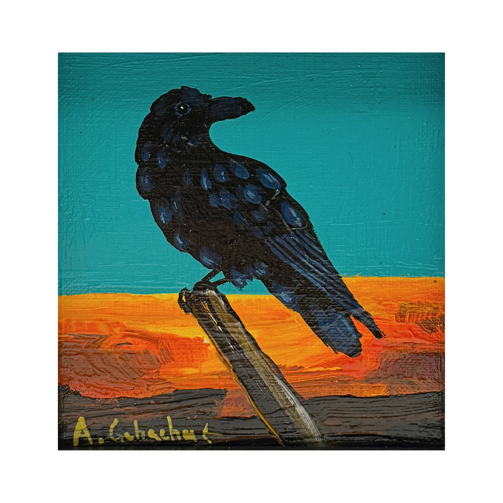 "Stoic Raven" by Anthony Gchachu