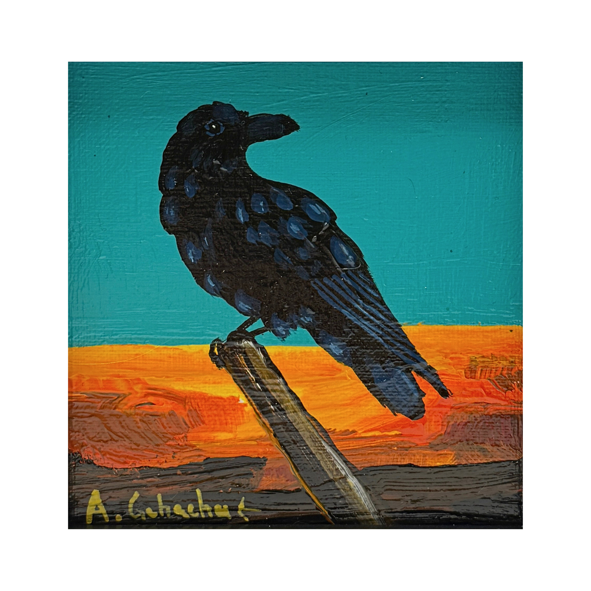 "Stoic Raven" by Anthony Gchachu
