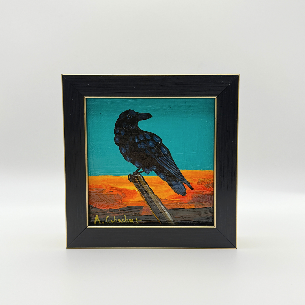 "Stoic Raven" by Anthony Gchachu