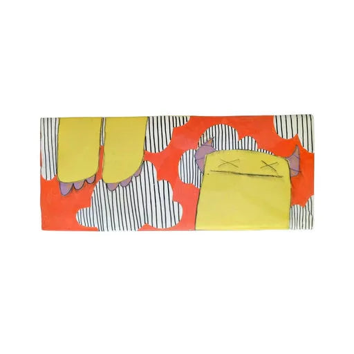 "The Air Up Here" painting by Heidi K. Brandow. Front view