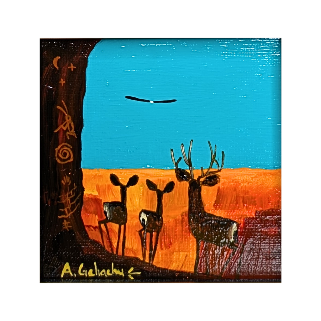 "Turquoise Stories" by Anthony Gchachu